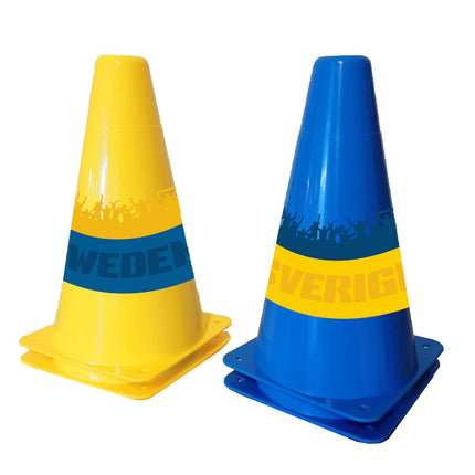 Fußballset mit Ball und Hütchen – Schweden Design