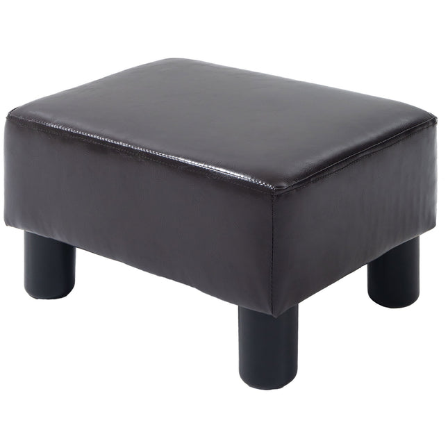 Osmanischer Hocker Kunstleder, rechteckig, 100 kg Tragkraft