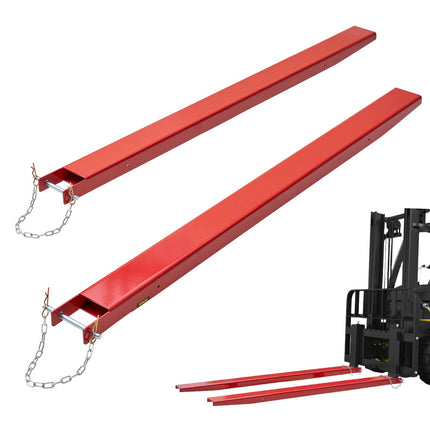 Forklift Fork Extensions, 1840 mm, 1 Pair, 4000 lb