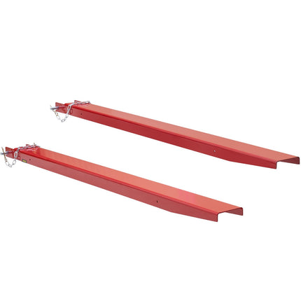 Forklift Fork Extensions, 1840 mm, 1 Pair, 4000 lb
