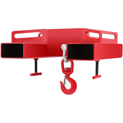 Forklift Lifting Hook, 6600 lb Swivel Crane Attachment