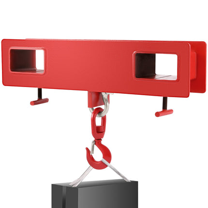 Forklift Lifting Hook Attachment, 4400 lb Swivel Hook