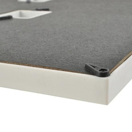 Frame for 10 photos - white