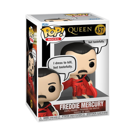 Freddie Mercury Funko Pop! Vinyl Figur mit Sprüchen