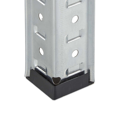 Free-Standing Heavy-Duty Rack with 5 Tiers, 875 kg Capacity, Silver