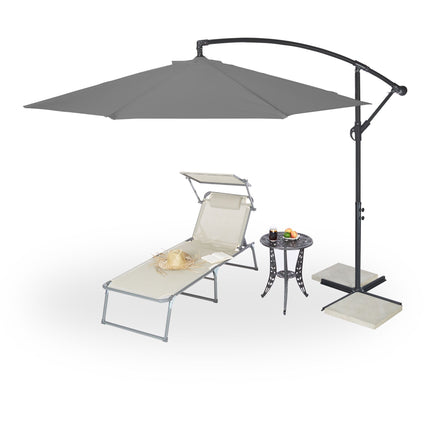 Free-hanging parasol 300 cm