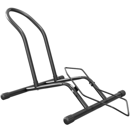 Freestanding Bike Stand for Tyres Up to 85 mm, Steel, 59 x 41 x 38 cm, Black