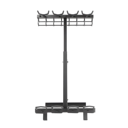 Freestanding Folding Gun Rack, Holds 4 Rifles and 7 Pistols