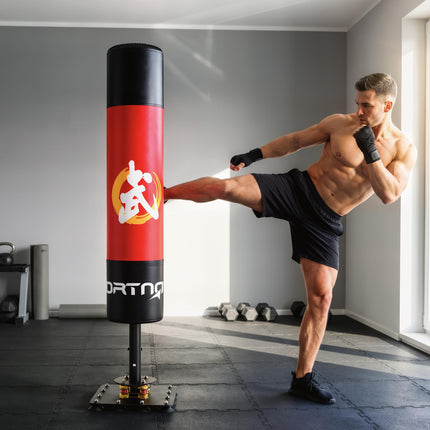 Freestanding Punching Bag with Suction Cups, 156 cm