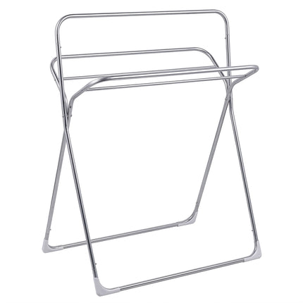 Freestanding Stainless Steel Towel Rack with 5 Rails