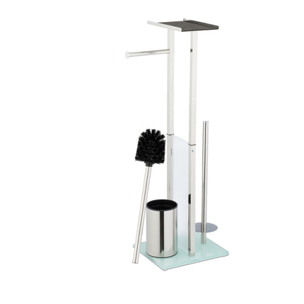 Freistehender Toilettensitz mit Ablage
