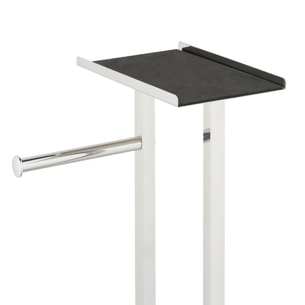 Freistehender Toilettensitz mit Ablage