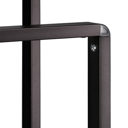 Porte-serviettes sur pied 2 barres