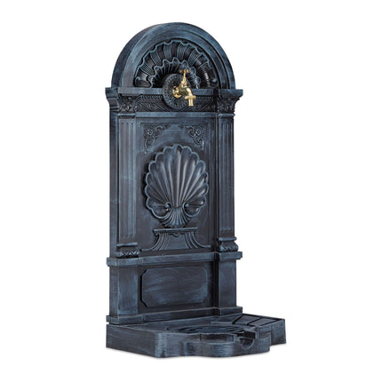 Fontaine murale autoportante antique