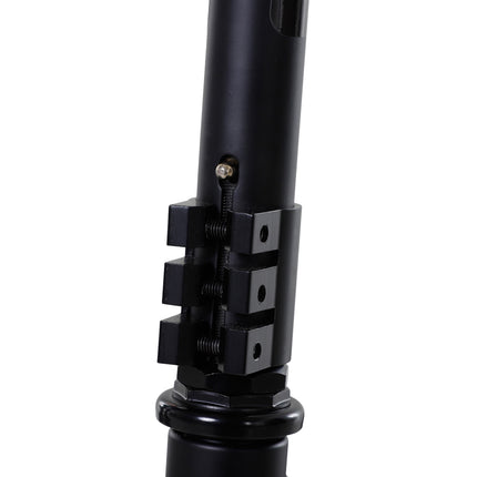 Freestylová koloběžka s 100 mm PU kolečky, černá