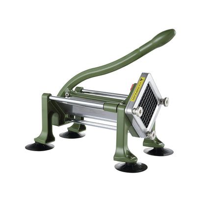 French Fry Cutter With 3 Blade Sizes, Suction Cup Base