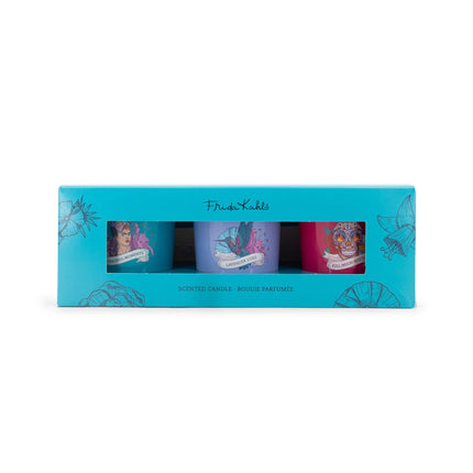 Frida Kahlo Scented Candle Set – 3x70g Aromas