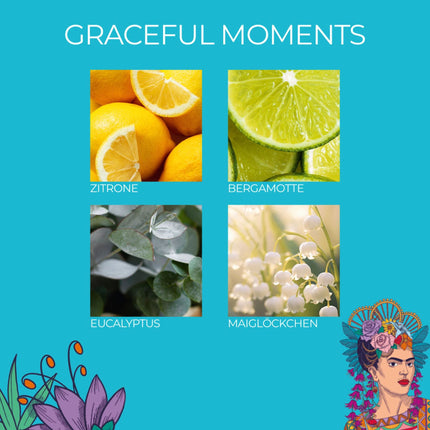 Frida Kahlo Scented Candle Set – 3x70g Aromas