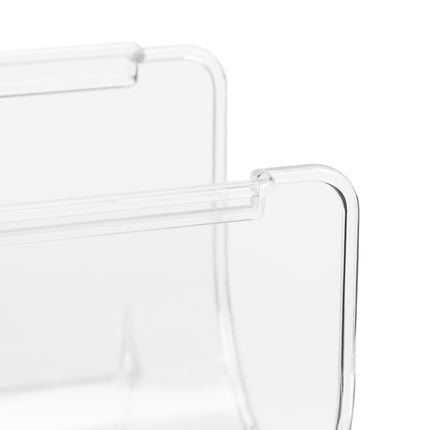 Kühlschrankflaschen-Organizer-Set – stapelbarer, transparenter Halter