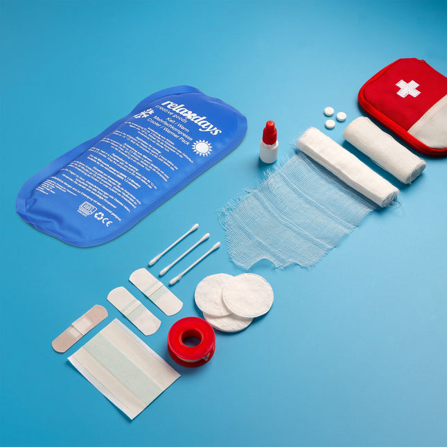 Kühlschranklampen oval 4er Set blau