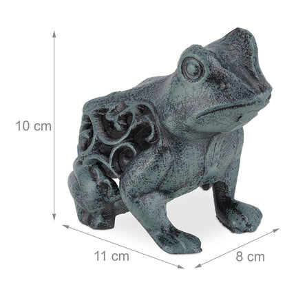 Frosch Deko Gusseisen