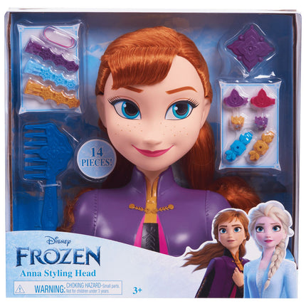 Frozen Stylingkopf mit Accessoires Anna