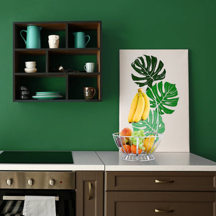 Fruit basket with banana holder