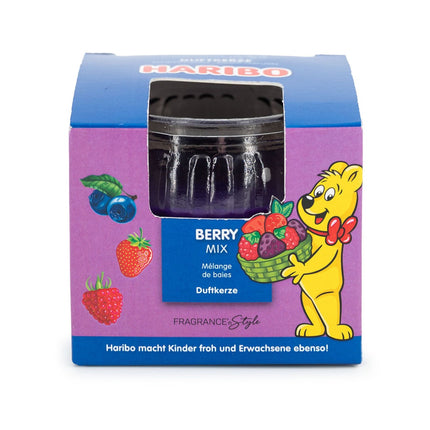 Fruity Scented Candle in Glass Jar – Gift Box
