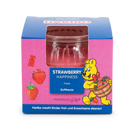 Fruity Scented Candle in Glass Jar, Gift Box