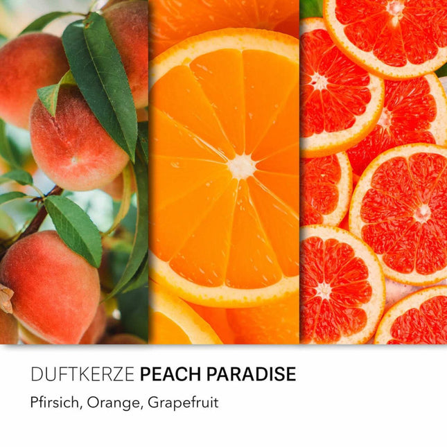 Fruchtige Duftkerze im Glas – Süßer Duft