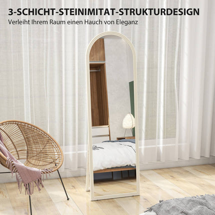 Ganzkörperspiegel, 50x160 cm, stehend, zur Wandmontage