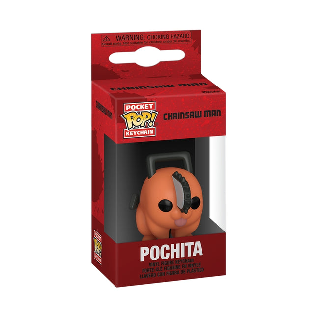 Funko Pop! Schlüsselanhänger: Chainsaw Man - Pochita