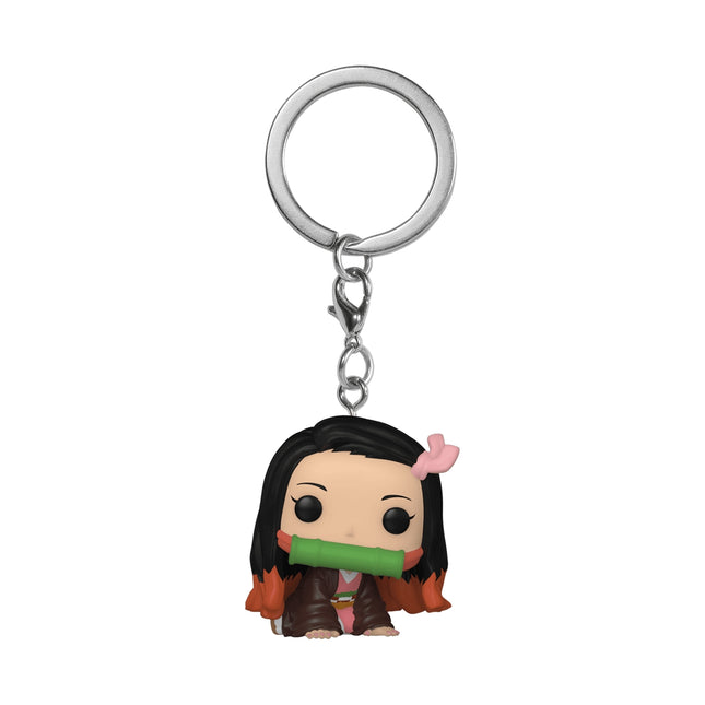 Funko Pop! Schlüsselanhänger: Demon Slayer – Nezuko Kamado, 10 cm