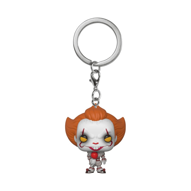 Funko Pop! Schlüsselanhänger: Es - Pennywise (mit Ballon)
