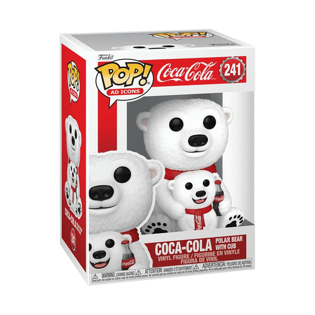 Funko Pop! Vinylfigur: Coca-Cola Bär mit Baby