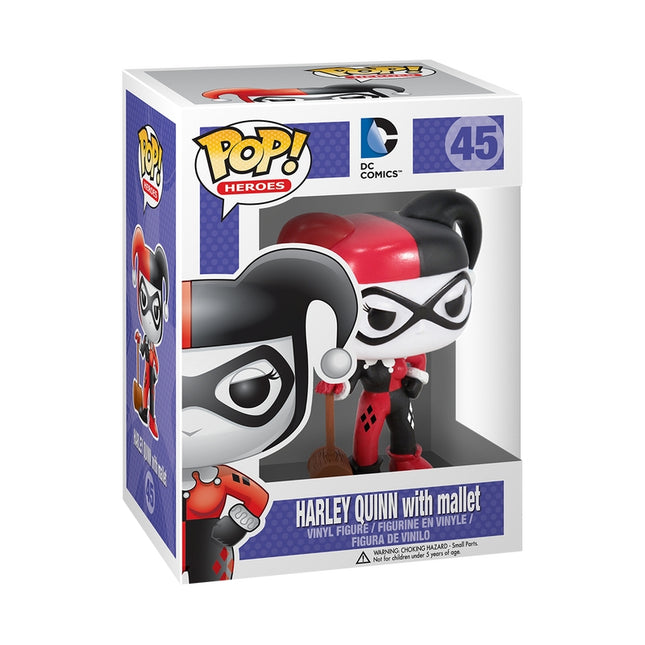 Funko Pop! Vinylfigur: DC - Harley Quinn mit Hammer