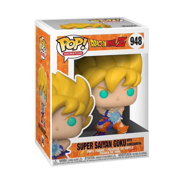 Funko Pop! vinylová figurka Dragon Ball Z: Goku s vlnou Kamehameha