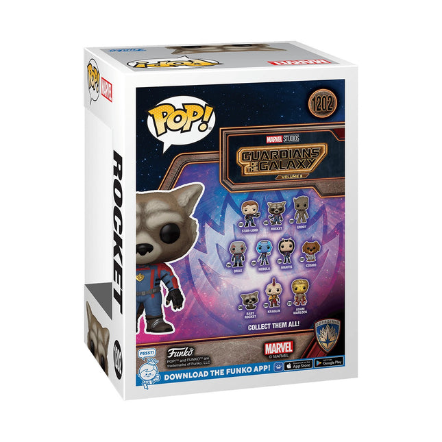 Funko Pop! Vinylfigur: Guardians Of The Galaxy 3 – Rocket