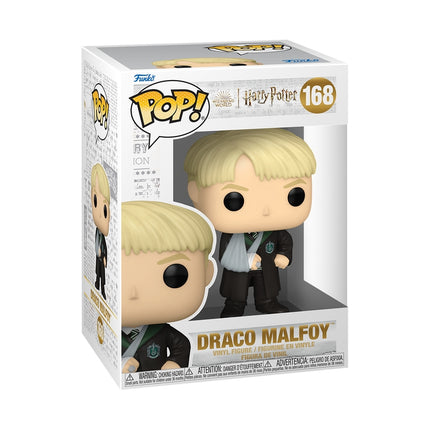 Funko-pop! Vinylfiguur: Films: Harry Potter en de gevangene van Azkaban - Draco Malfidus met gebroken arm