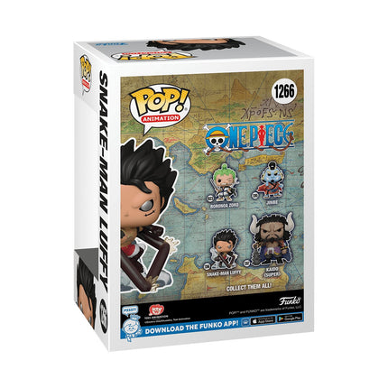 Funko Pop! Vinylfigur: One Piece – Snake-Man Ruffy