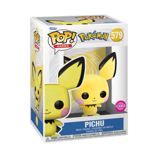 Funko Pop! Vinylfigur: Pokémon – Pichu (beflockt)