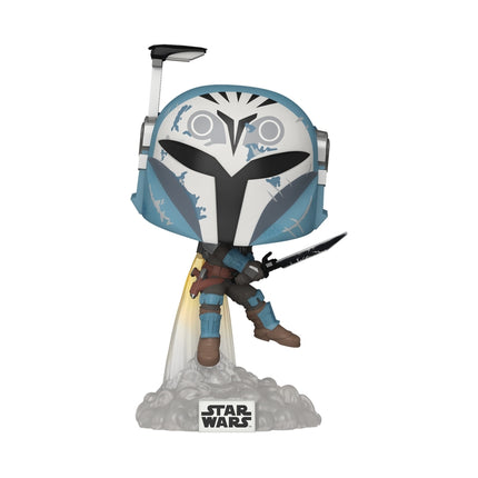 Funko Pop! vinylová figurka: The Mandalorian - Bo-Katan s Darksaberem a jetpackem