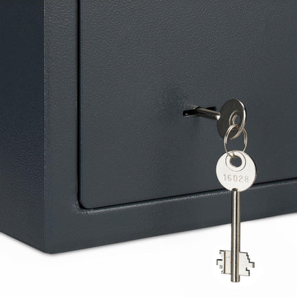 Furniture cabinet with key