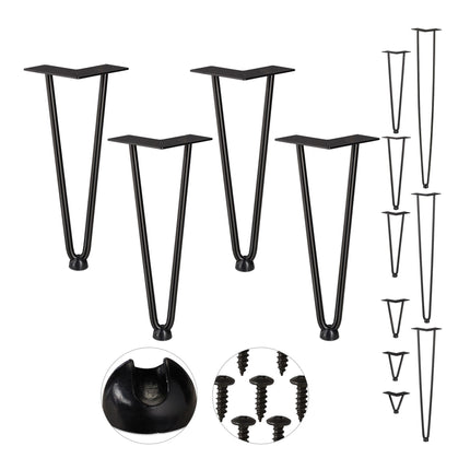 Meubelpoot haarspeld set van 4