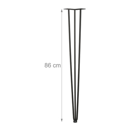 Meubelpoot haarspeld set van 4