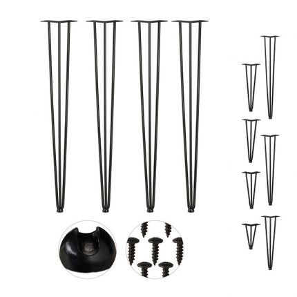 Meubelpoot haarspeld set van 4