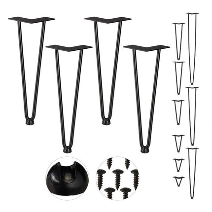 Meubelpoot haarspeld set van 4