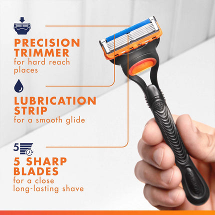Fusion5 Razor Blades, 12-Pack, Men's Close Shave