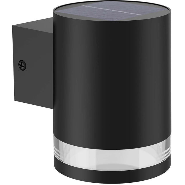 Fyce Wandleuchte Straight Solarzelle Ultra Effiziente LED 200lm Schwarz