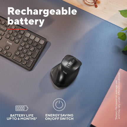 Fyda Wireless Maus Bluetooth / RF 2.4 GHz
